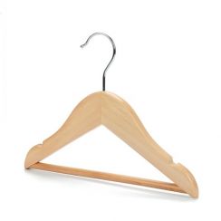 Wholesale 120Pcs Wooden Coat Rack In Natural Colours