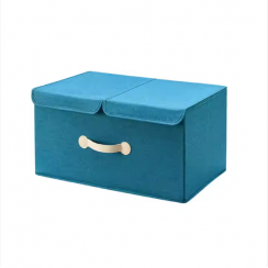 3Pcs Folding Soft Polyester Handle Double Lid Organiser